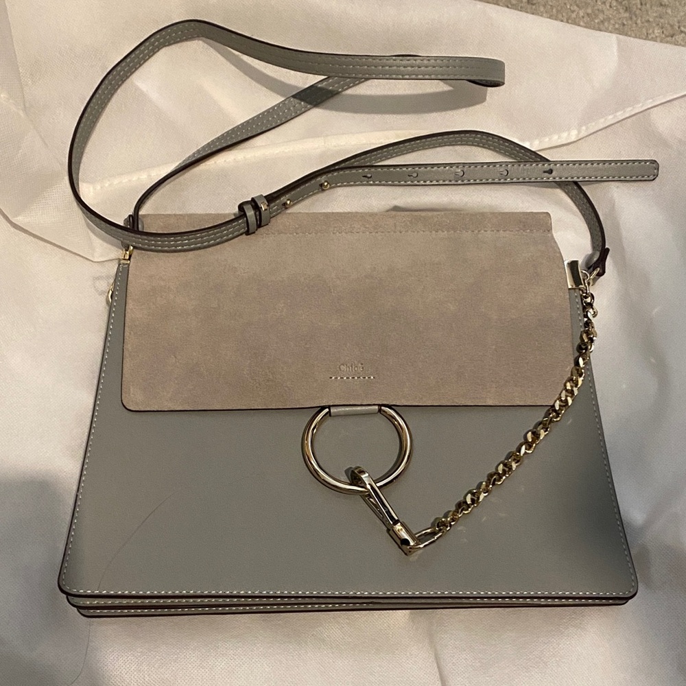 Chloe Faye grey crossbody bag-BNWT!!